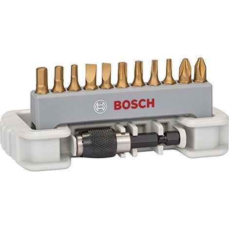 Bosch avvitatore-bit-set  Max Grip 11tlg.  PH, PZ, T,  S, HEX, Schnellwechselhalter  -2608522128 (1/3)