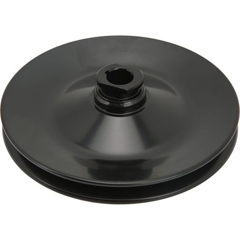 Poulie de pompe de direction assistée à gorge unique 8948BLK, de remplacement pour Chevy 1965-1979 (1/5)