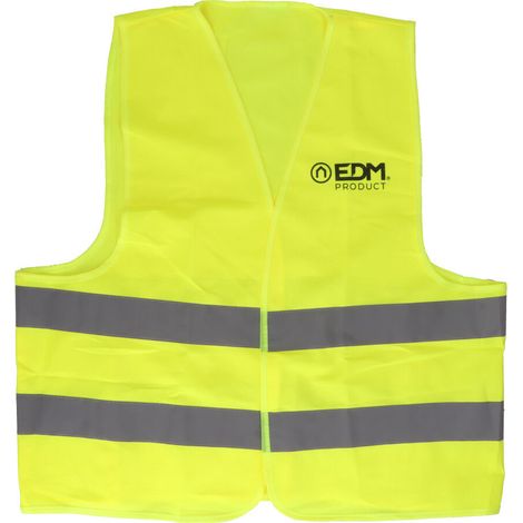 Gilet Riflettente Giallo Merchandising Taglia Adulti Edm