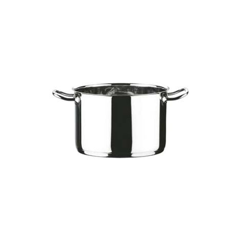 Pentola 2 Manici In Acciaio Inox 18/10 - cm.30