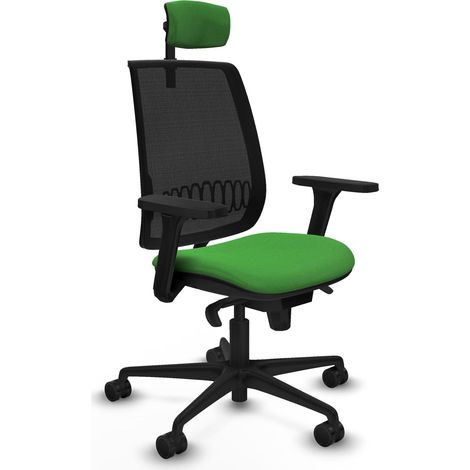 Silla de oficina piqueras y crespo Alares negro espuma alta calidad (1/2)