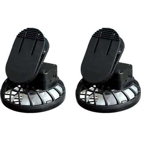 Ventilador con clip y USB, mini ventiladores eléctricos con clip