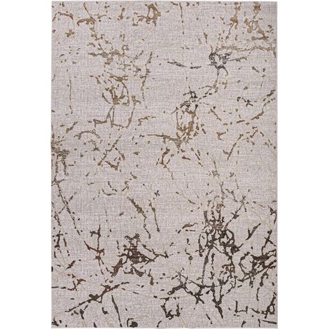 Tapis classique effet vieilli en polyester tons neutres - Tons neutres effet vieilli (1/5)