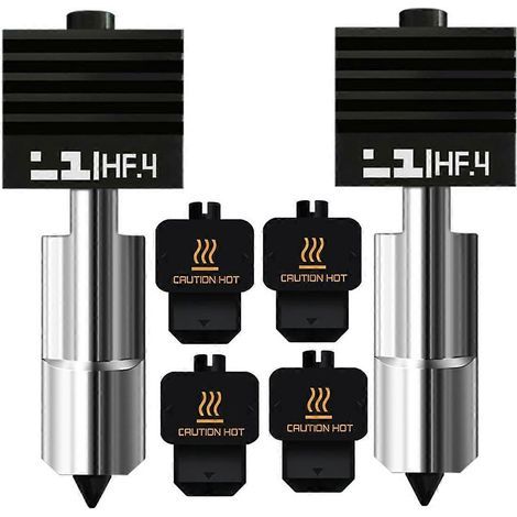 Für Bambu H2S/H2D High Hotend 0,4 mm gehärtete Stahldüse()