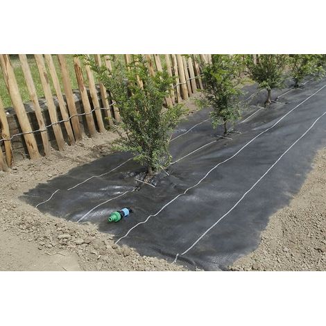 Toile de paillage avec tuyau Watersol - Polypropylène - 125g/m2