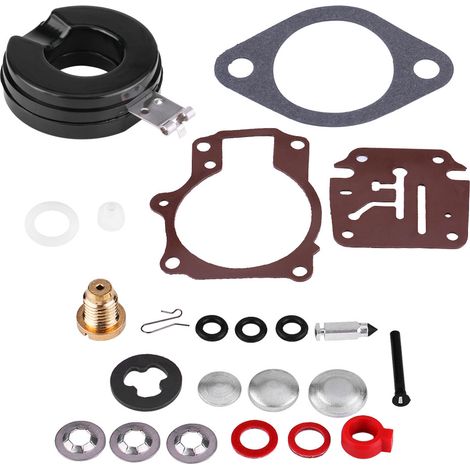 Kit de Réparation de Carburateur pour Moteurs Marins 23 Pièces Compatible Modèles Johnson Evinrude -Vtizikl (1/4)