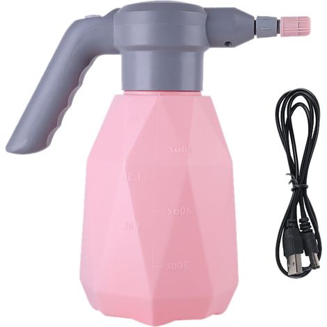 Arrosoir Électrique - Arrosoir À Pulvérisation Rechargeable USB - Capacité 2 L - Pour Jardin Intérieur Extérieur Balcon - 1 Pièce (1/3)
