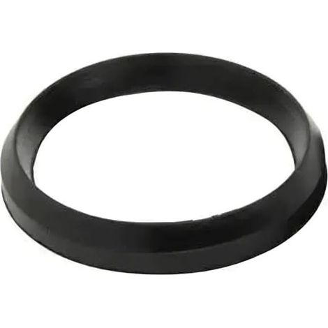 Joint à lèvre biconique pour WC encastré - 1 Pièce - Caoutchouc Noir - étanchéité Tube Rinage - Pour Chasse d'Eau Murale - Int 45mm (1/4)