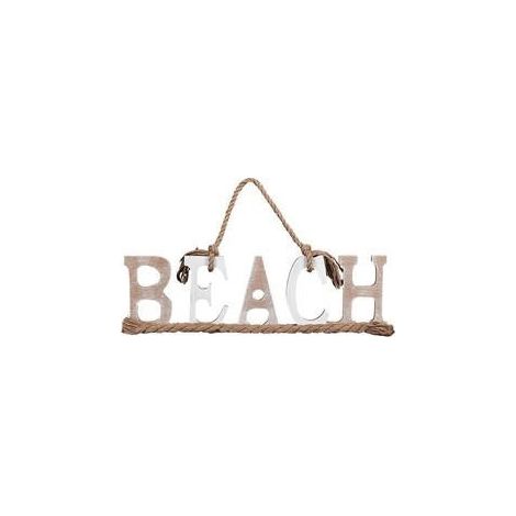 Decorazione da appendere Beach, 45x3x14 cm (kit da 5)