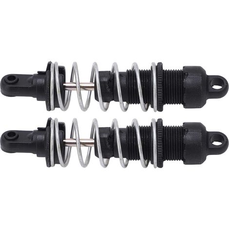 Ressorts Élastiques Avant Et Arrière Pour Voiture Rc 1/16 - Amortisseurs En Acier Inoxydable - Remplacement Direct - Lot De 2 (1/5)