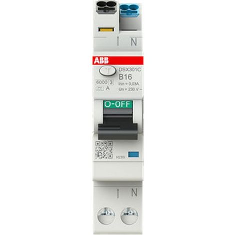Interruttore abb-stotz-kontakt 6 kA 30 mA