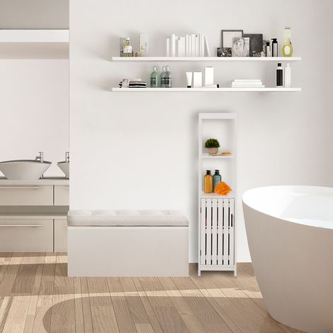 Mueble de baño blanco