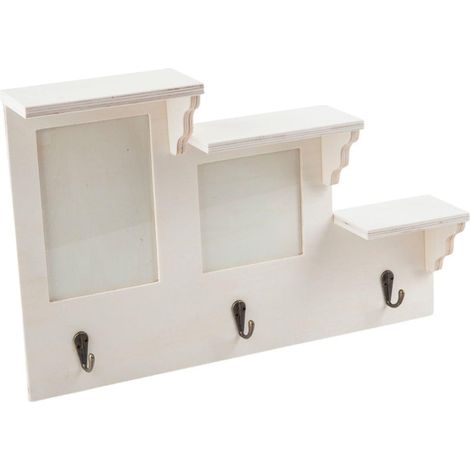 Portafoto con ganci, 40X8H27 cm (kit da 3) (1/2)