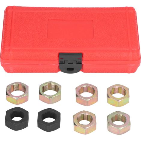 Juego de punzones para roscas BAFOVY, kit de herramientas para volver a roscar con múltiples especificaciones para la reparación de pasadores de automóviles, incluye M24 x 1.50, M22 x 1.5, M20 x 1.25