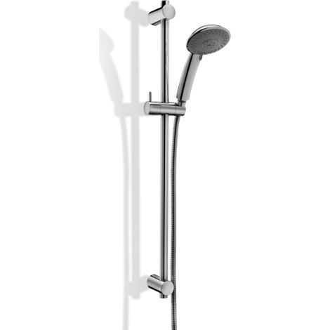 Barra de ducha cromada con distancia entre ejes de 69,2 cm - Paffoni Prince (1/2)