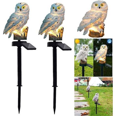 Lampe solaire de jardin, lampe solaire extérieure, lampe de décoration de jardin étanche pour allée-AquaForge (1/5)
