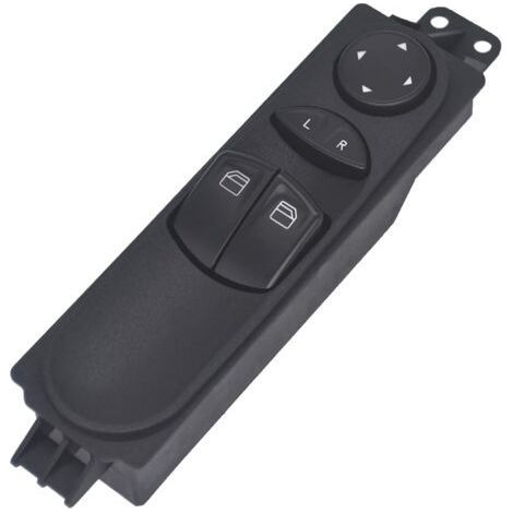 Interrupteur Lève Vitre Vito W639, Bouton Commande Principal Fenêtre pour Viano Bus Mixto Box 6395450913 côté conducteur (1/5)