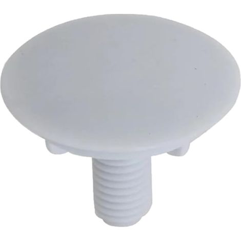 FRCOLOR Cache Trou de Robinet Facile à Nettoyer en Pp et Caoutchouc Blanc et Empêchant les Fuites D'eau, Accessoire Pratique Cuisine pour Évier Cuisine (1/5)