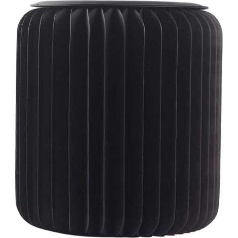 Pouf design en carton plié 35 cm