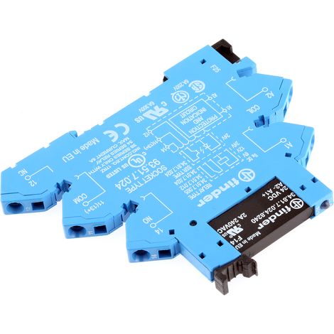 Relais d'interface 24V c.c., 1NO, montage Rail DIN, série , 38 Series ( Prix pour 1 )