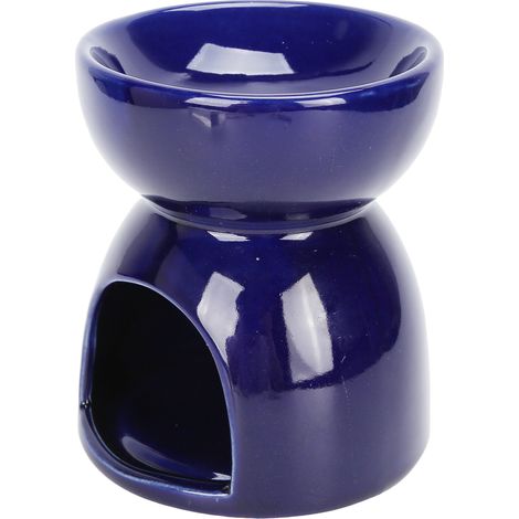 Brûleur d'huiles essentielles en céramique pour aromathérapie, porte-bougie, décoration intérieure (1/5)
