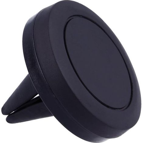 Un juego de dos soportes magnéticos para coche, aptos para las rejillas de ventilación del aire acondicionado, soportes magnéticos universales para coche.