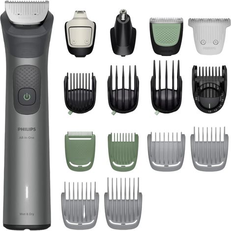 Tondeuse Philips 7000 Series MG7951/15 17-en-1 Gris sans fil BeardSense 26 positions 120 min