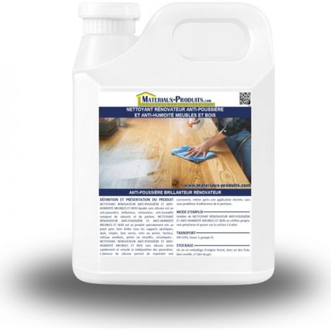 Nettoyant rénovateur anti-poussière et anti-humidité meubles et bois - 2 L - MATPRO (1/4)