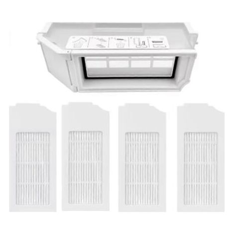 Bac à poussière avec 4 filtres pour aspirateurs robots Ecovacs N20 Plus et N20 Pro Plus - Accessoires (1/5)