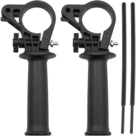 BUNTHAUS Gamme 41 44 mm  (Applications : pour perceuse à Percussion 13 A) Poignée de Marteau auxiliaire latérale Avant réglable, poignée latérale de Remplacement pour perceuse à Percussion (1/5)