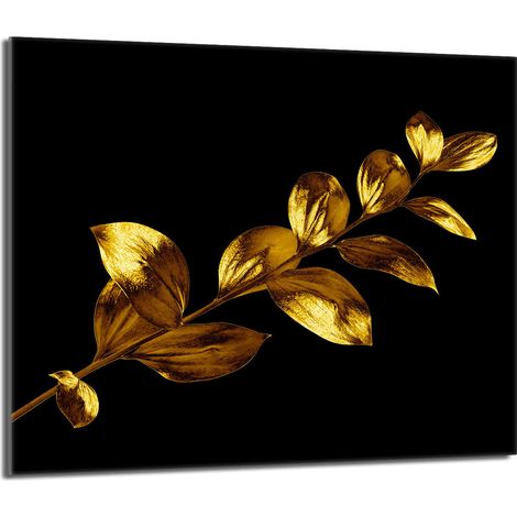 Protezione per piano cottura in vetro 60x52 Oro (1/5)