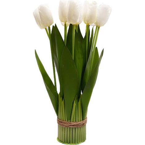 Fleur Artificielle de Décoration de Table Tianshan - Arrangement Floral Simulé avec 12 Têtes (1/5)