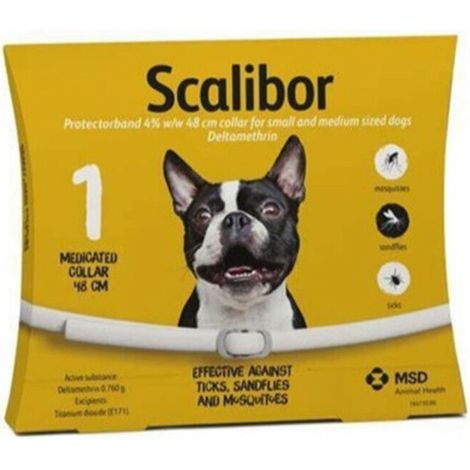 Collier pour chien-Collier Antiparasitaire pour Chien Moyen - 48 cm (1/5)