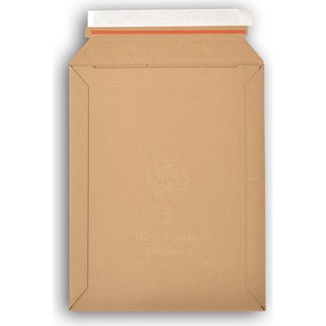 Lot de 10 enveloppes carton WellBox 2 format 215x290 mm