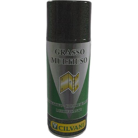 Grasso multiuso spray CILVANI protettivo idrorepellente resistente 400 ml