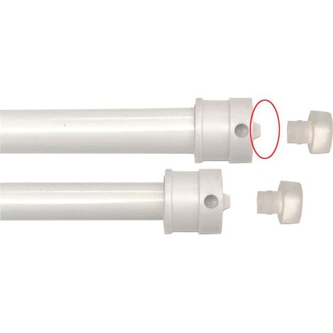 STANGHETTA ESTENSIBILE UNIVERSALE ONLY ONE Col. Bianco cm. 27÷36 - pz. 2 10.00 confezioni (1/2)