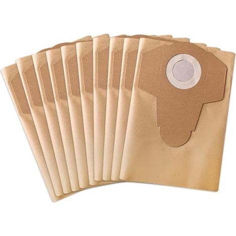 Sac Remplacement - Parkside - PNTS 1300 - Lot de 10 - Haute capacité de filtration - Mixte (1/4)
