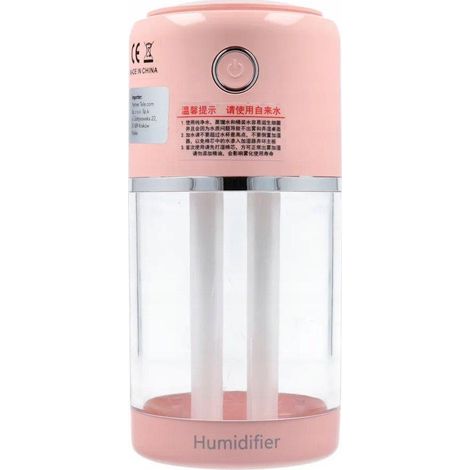 oem H10 Luftbefeuchter und Diffusor in Rosa, kompakt