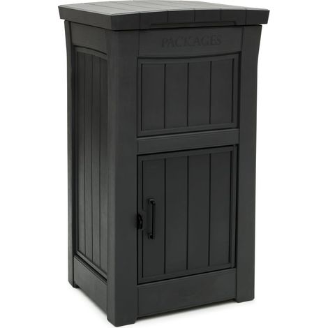 Caja segura curver 62x53x112 cm antracita plástico (1/5)
