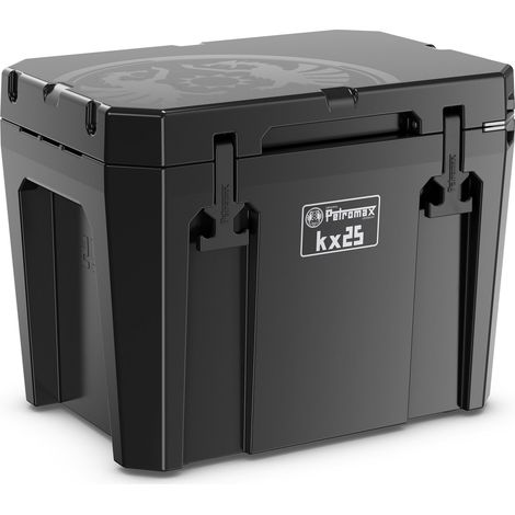Petromax Kühlbox 25 Liter Schwarz KX25-BLACK für Camping, Angeln und Picknick / Stromunabhängig