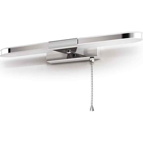 40 cm LED-Badezimmerspiegel, LED-Wandleuchte für Spiegel, mit Blinkschalter, Farbtemperatur 3000 K, 920 Lumen, 8 Watt, Schutzart IP44, Lampenschirm (1/5)