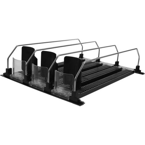 Poussoir Automatique Pour Organisateur De Boissons Réfrigérateur 3 Pièces 380-390 Mm Distributeur De Canettes Support Pour Mini-canettes De Soda Facile à Installer Utiliser (1/5)