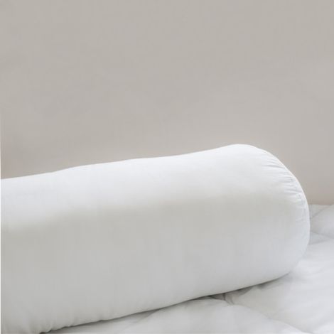 Oreiller Traversin 180 cm en Polyester de Haute Qualité coloris Blanc, Polochon (1/5)