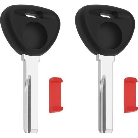 Lot de 2 coques de clé de voiture vierges HU56 compatibles avec Volvo S40 V40 C70 Compatible avec Mitsubishi Carisma Colt (1/5)