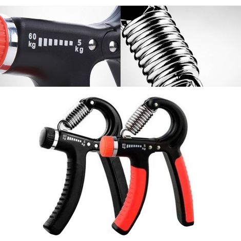 pinces de renforcement musculaire réglables pour poignets et poignets, avec extenseur et renforcement des doigts (1/5)