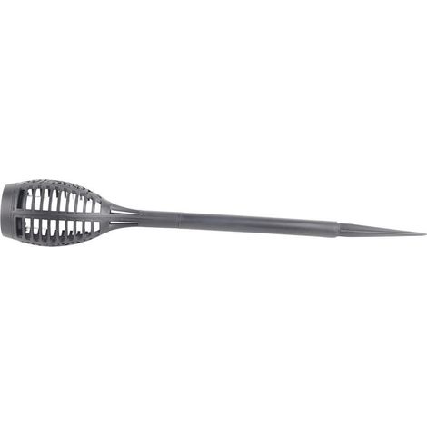 Lot de 4 lampes torches solaires LED étanches à effet flamme vacillante pour la décoration de jardin (1/5)