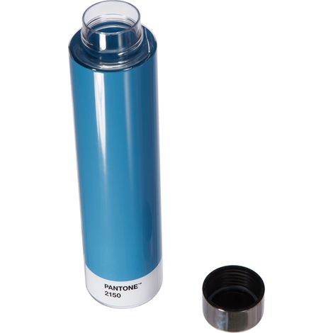 Copenhagen design Pantone Drinking Bottiglia d'Acqua, 500 ml, Blu (Blue 2150), One Size