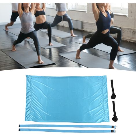 [Hamac Yoga] FLEXIBLE Fabric Polyester-Cotton Soutien Élastique Portable Ancre Porte Multifonction [605g Bleu] 2 Ancre (1/5)
