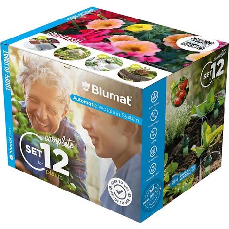 Blumat Bewässerungssystem 12er Set Automatische Pflanzenbewässerung Gartenbewässerung (1/3)