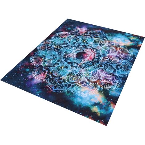 Innovativer Wandbehang aus Polyester, dekorativer Hängeteppich 150x130cm für die Inneneinrichtung und Renovierung. (1/5)